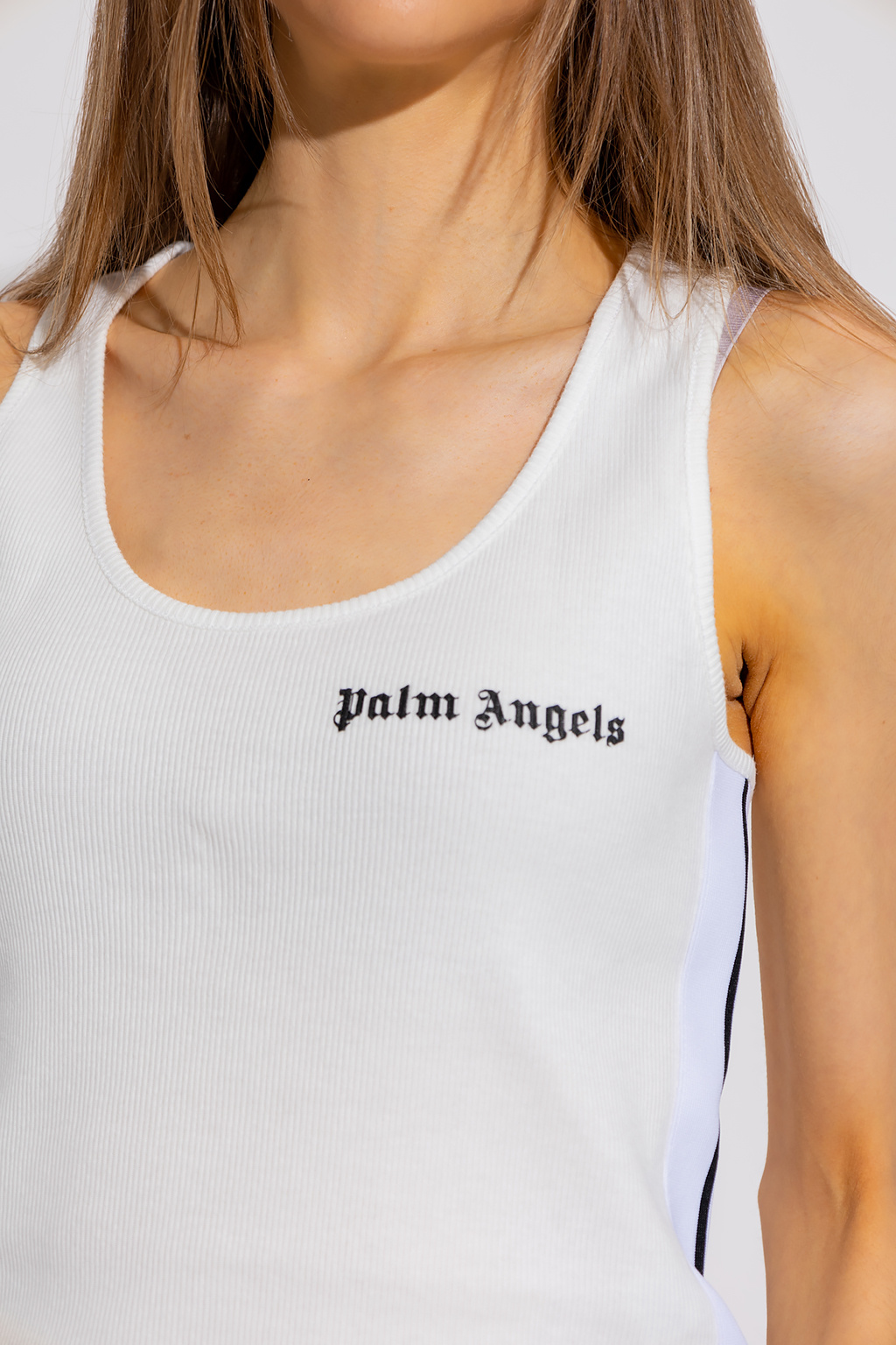 Palm Angels Sleeveless top with logo | Women's Clothing | Vitkac